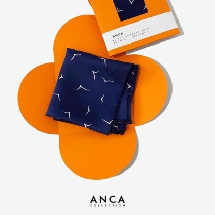 Box Gift Set สี่เหลี่ยม 3 ผืน พร้อมกล่องลายดอกไม้